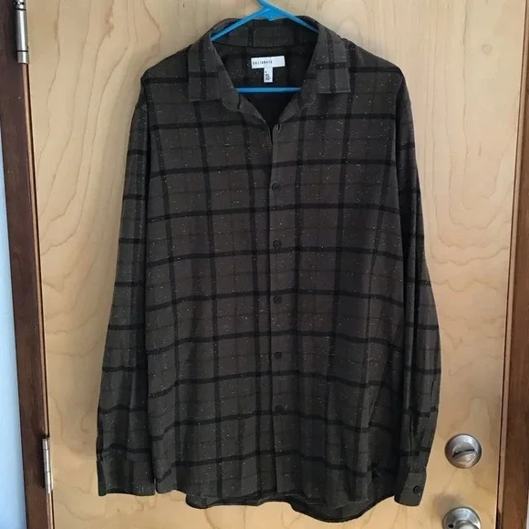 Calibrate Long Sleeve flannel - Green - XL - Picture 2 of 7